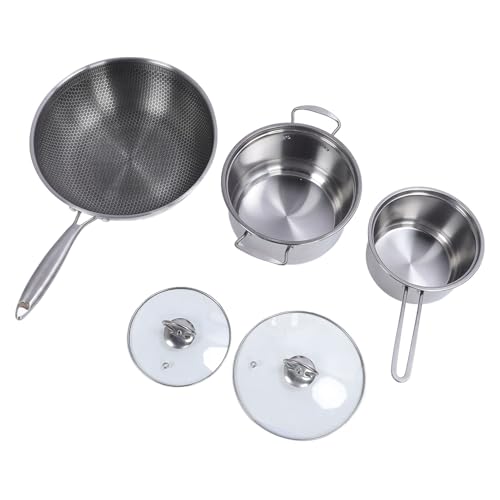 Jiawu Set aus Edelstahlküchenutensilien Eleganter Handwerk für das Wesentliche Integral -Haus, um die Gäste zu Unterhalten von Jiawu