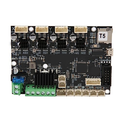 Jiawu Silent Board, V0.0.6 V4.2.7 3D-Drucker-Steuerplatine, Silent Motherboard mit TMC2225-Treibern, Geräuscharm, Entwickelt für Ender 3, Ender 3 V2, Ender 3 Pro, Ender 5 3D-Drucker von Jiawu