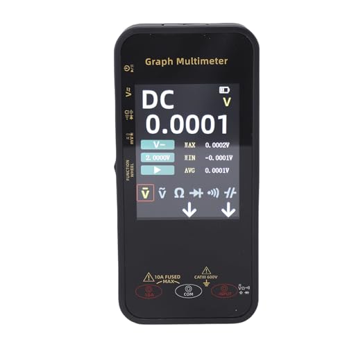 Jiawu Smart 20000 Zählt Multimeter Tragbare Anti -Verbrennungswiderstand -Temperaturmessgerät für Sonnenkollektoren und Bergbau, 3,2 Zoll Bildschirm Jiawu Smart 20000 Zählt Multimeter Tragbare Anti -Verbrennungswiderstand -Temperaturmessgerät für Sonnenkollektoren und Bergbau, 3,2 Zoll Bildschirm von Jiawu
