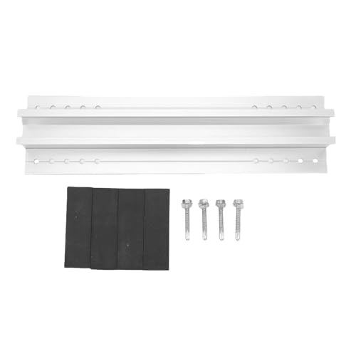 Jiawu Solarpanelhalterungsklammern, 11,8 -Zoll -RV -Dach -Solar -Montageschiene, Aluminiumlegierung Montage -Montage -Klammern für Wohnmobile, Dach, Boot und Raster Jiawu Solarpanelhalterungsklammern, 11,8 -Zoll -RV -Dach -Solar -Montageschiene, Aluminiumlegierung Montage -Montage -Klammern für Wohnmobile, Dach, Boot und Raster von Jiawu