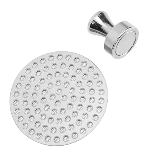 Jiawu Wiederverwendbares Edelstahl -Kaffee -Filter Mesh Teller Kit mit Magnetischem Griff für Einfache Gebrauch und Platzsparende Kaffeewasserverteilungsnetz für Kaffeeliebhaber von Jiawu