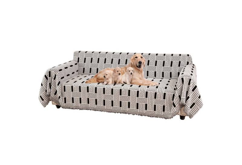 Jibenhome Ecksofahusse Chenille Sofabezug Überwurf Ecksofa L Form Sofabezug, Überzug Universal Couchbezug von Jibenhome