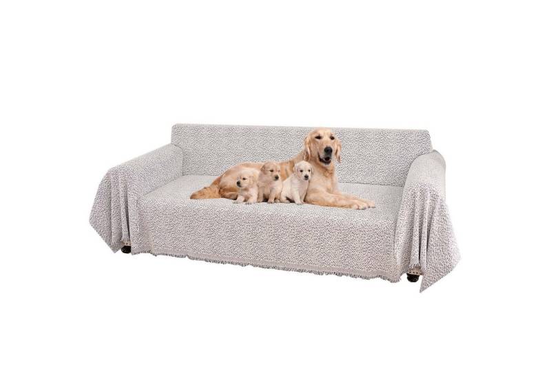 Jibenhome Ecksofahusse Chenille Sofabezug Überwurf Ecksofa L Form Sofabezug, Überzug Universal Couchbezug von Jibenhome
