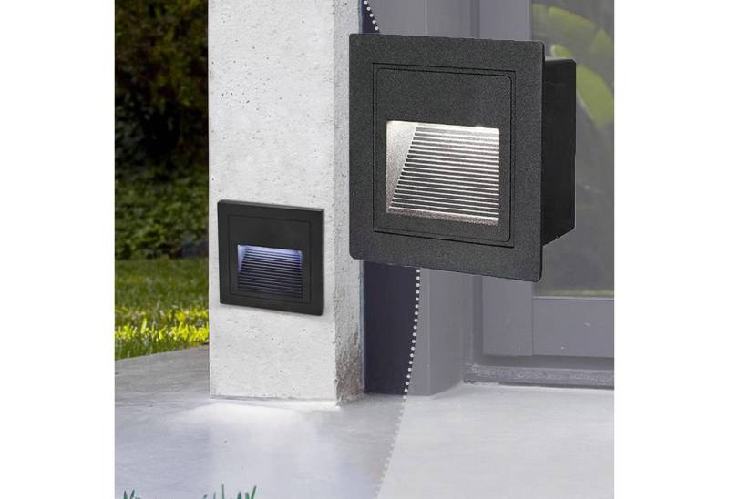 Jibenhome LED Gartenstrahler LED Außen-Wandleuchte IP65 Aluminium Wandlampe 1/2/4 Stück, 1 Stück, Kaltweiß von Jibenhome