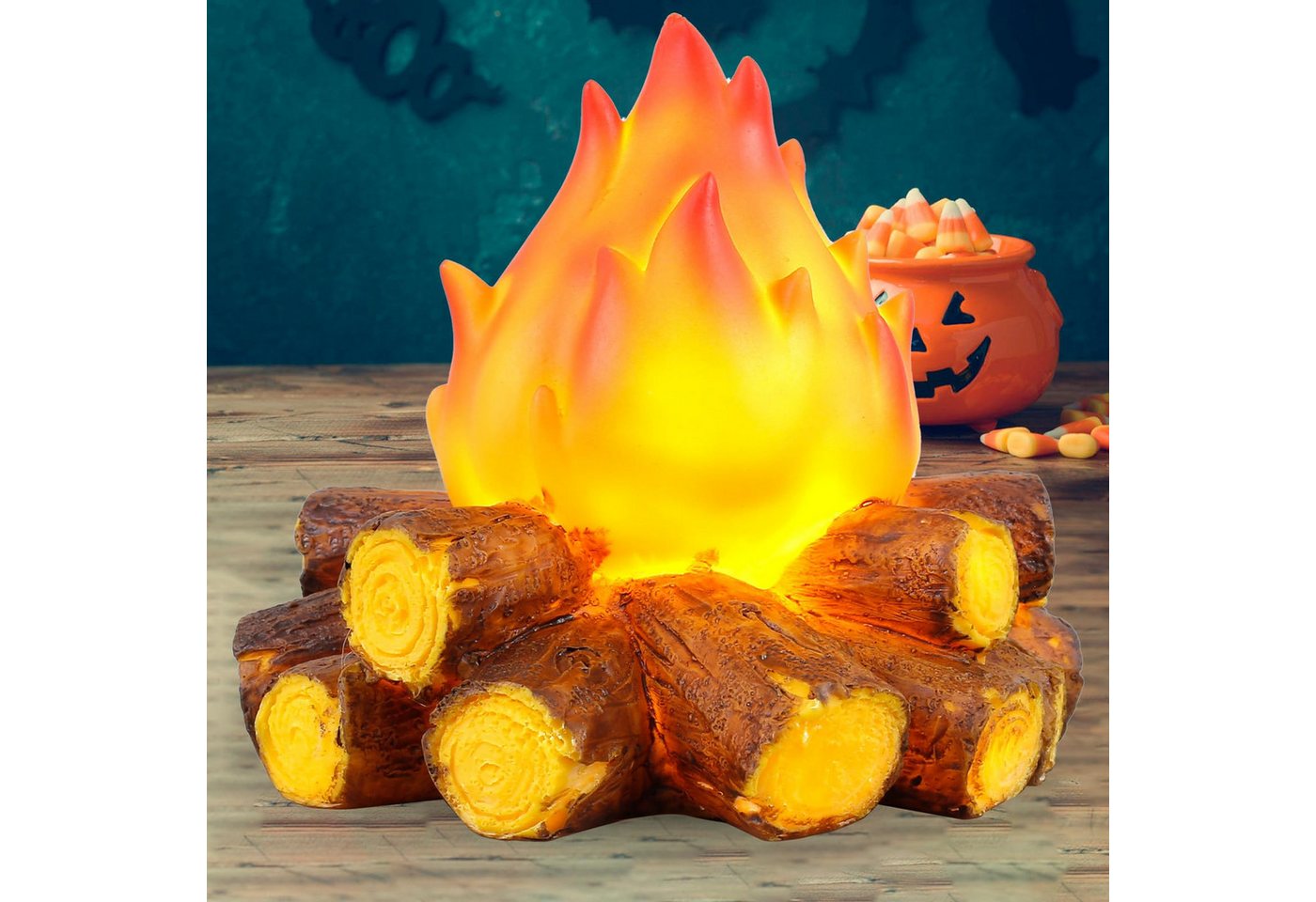 Jibenhome LED Nachtlicht LED Dekolicht Flammenlampe,LED Flammen Nachtlichter, LED fest integriert, USB & Batteriebetrieben,für Halloween,Weihnachtsdekoration Jibenhome LED Nachtlicht LED Dekolicht Flammenlampe,LED Flammen Nachtlichter, LED fest integriert, USB & Batteriebetrieben,für Halloween,Weihnachtsdekoration von Jibenhome