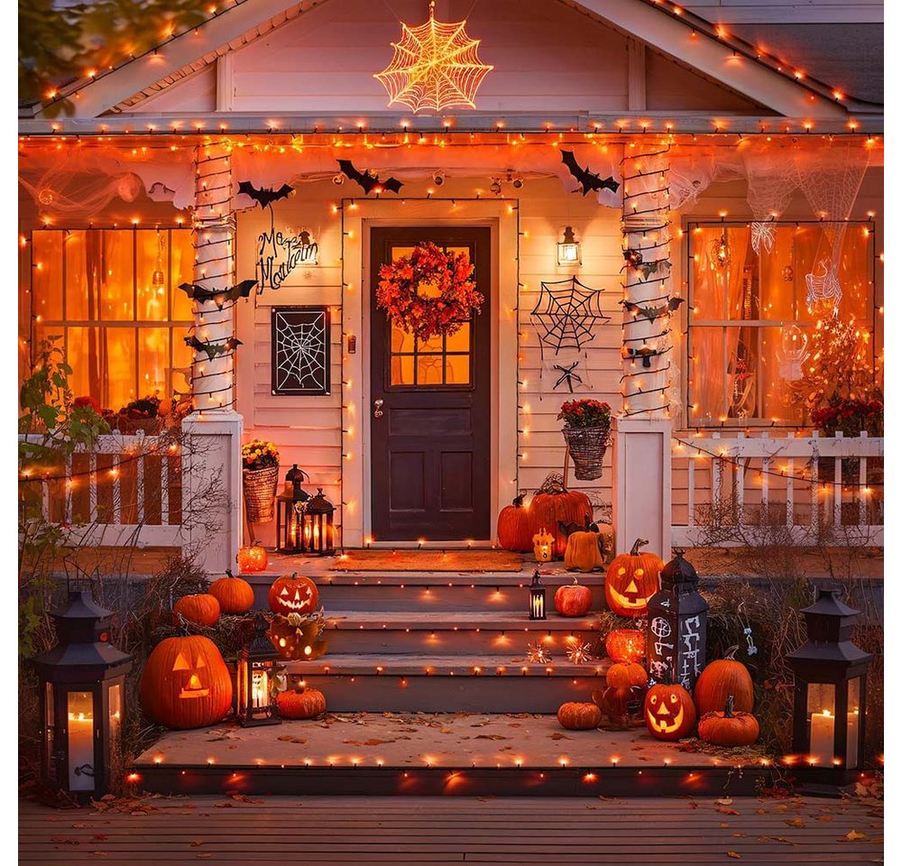 Jibenhome Lichterkette Lichterkette für Außen/Outdoor Wasserdicht, Weihnachtsdeko 5/10m, mit 8 Beleuchtungsmodi,Timer,Batteriebetrieben,für Halloween Party Jibenhome Lichterkette Lichterkette für Außen/Outdoor Wasserdicht, Weihnachtsdeko 5/10m, mit 8 Beleuchtungsmodi,Timer,Batteriebetrieben,für Halloween Party von Jibenhome