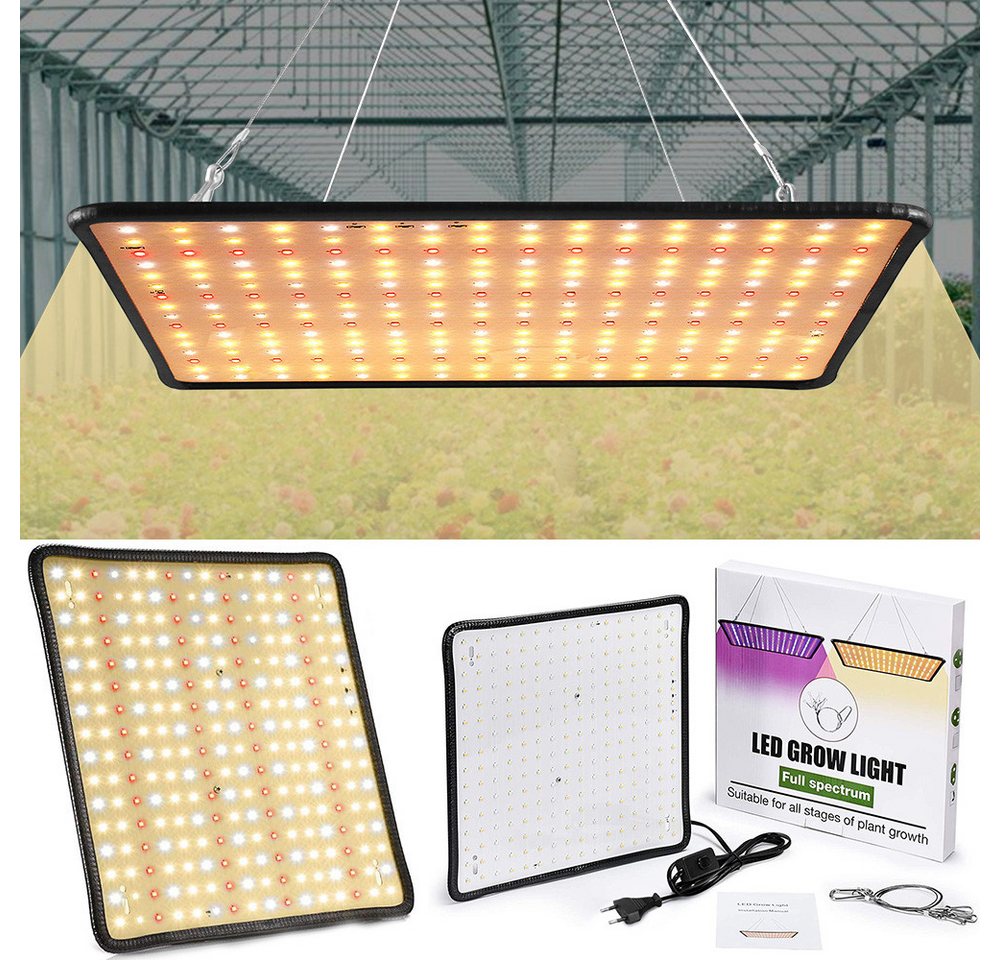 Jibenhome Pflanzenlampe Wachstumslampe,Vollspektr UV+IR/Sonnenlicht Grow Lamp,An-/Aus-Schalter, Sonnenlicht-256 LEDs, für Zimmerpflanzen,Gemüse und Blumen Jibenhome Pflanzenlampe Wachstumslampe,Vollspektr UV+IR/Sonnenlicht Grow Lamp,An-/Aus-Schalter, Sonnenlicht-256 LEDs, für Zimmerpflanzen,Gemüse und Blumen von Jibenhome