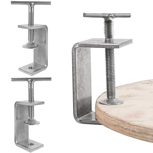 2 Stück Heberinge C Klemme, 78 mm Edelstahl Heavy Duty Trägerklemme, M10 C-Zwingen, für Zwingen, Klemmen & Spanner, Holzarbeiten Werkzeug, Heimwerken & Autoreparatur von JidRMC
