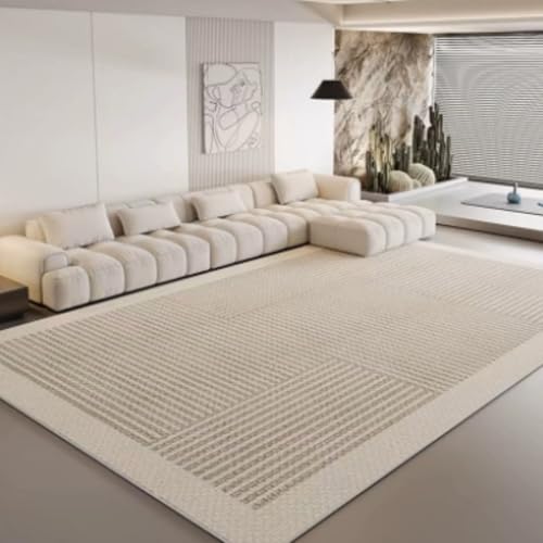 Beheizte Bodenmatten, abnehmbarer und waschbarer elektrischer Heizteppich, 12-Stunden-Timer, energiesparende Raumheizungen für Wohnzimmer und Badezimmer(E,160x240cm) von Jidanmian