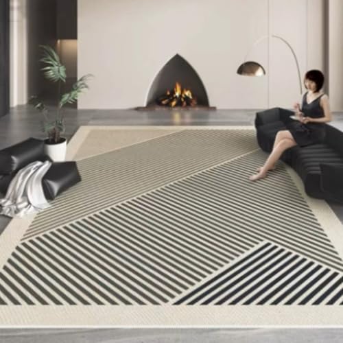 Elektrischer Heizteppich, sofort wärmender Bodenteppich, beheizte Bodenmatten mit einstellbarer Temperatur, abnehmbare Kaschmir-Imitatdecke für Wohnzimmer und Schlafzimmer(E,31.5x78.74in) von Jidanmian