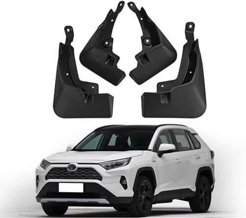 JidddD 4 Stück Auto Schmutzfänger,für Toyota RAV4 2019-2024 Hybrid XA50 2022 Wasserdicht und verschleißfest Schmutzfänger Spritzschutz Vordere Hinterreifen Zubehör,A-RAV4 Adventure von JidddD