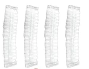 100 Stück Staubsauger-Filterabdeckung, Ersatz-Staubsauger-Mesh-Abdeckung, Vlies-Netzabdeckung, Handstaubsauger-Filter, Netzabdeckungs-Sets von Jiehaojia