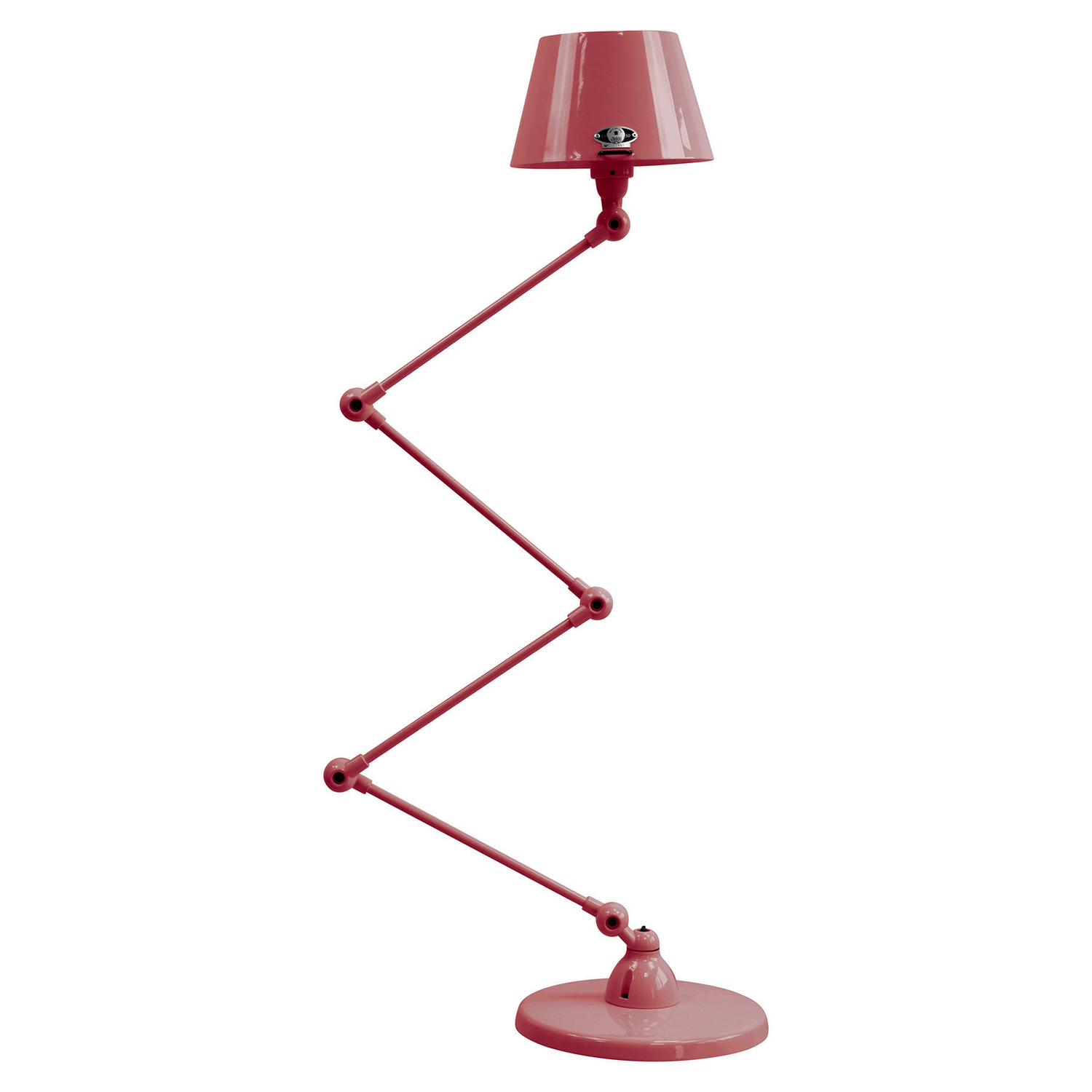 B-Ware Jieldé Aicler Aid433 Stehleuchte Lampe Leuchte 4x30cm Burgunder von Jieldé