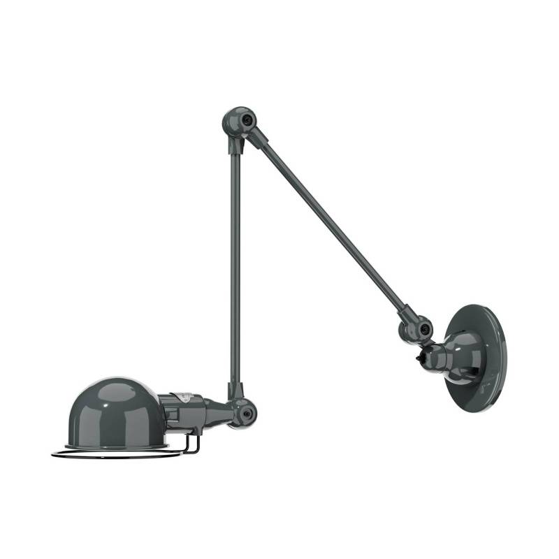 Jieldé Signal SI331 Wandlampe 2fach-Arm silbergrau von Jieldé