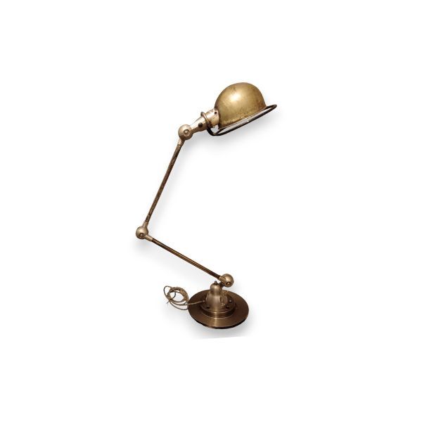 Vintage Tischlampe im Industrie-Stil aus Metall, Jieldé von Jieldé