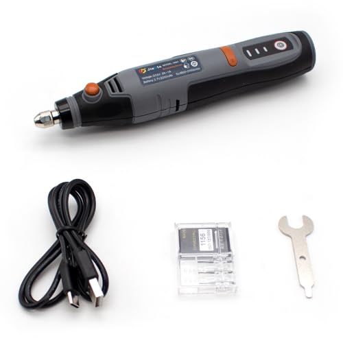 Auto Windschutzscheibe Reparatur Stanzen Maschine 2000mAh Wiederaufladbare DC5V Elektrische Reiben Bohrer mit 3PCS 1156 Drill Bits 8500-21000RPM von Jieotwice