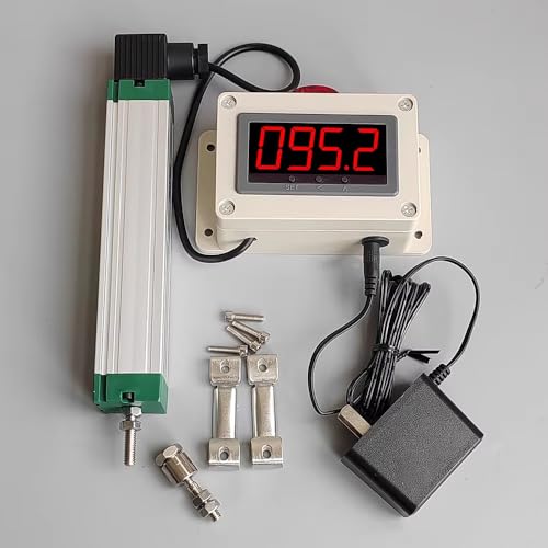 Digitaler elektronischer Push Pull Messschieber, 0-100mm Hydraulikstangen Verschieben Sensor, Widerstand, lineare Skala, Entfernungsmessgerät Digitaler elektronischer Push Pull Messschieber, 0-100mm Hydraulikstangen Verschieben Sensor, Widerstand, lineare Skala, Entfernungsmessgerät von Jieotwice