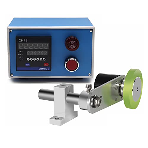 Elektronischer Digitalanzeige Längenzähler Meterlänge, Messrollenlängen Messwerkzeug mit Encoder und Alarm (E) von Jieotwice