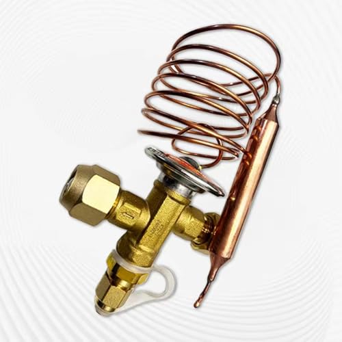 Expansionsventil für Klimaanlagen, thermostatisches RF-Expansionsventil für Kühllager mit R22-Gewindeanschluss und internem Ausgleich, verbessert die Energieeffizienz des Systems(5mm) von Jieotwice