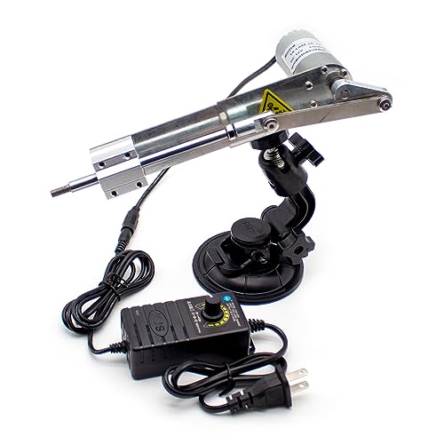 Jieotwice 60mm Hub Mini Teleskop Linearantrieb Hubkolbenmotor mit Einstellbarer Geschwindigkeit M6 Gewindewelle 12V 330RPM von Jieotwice