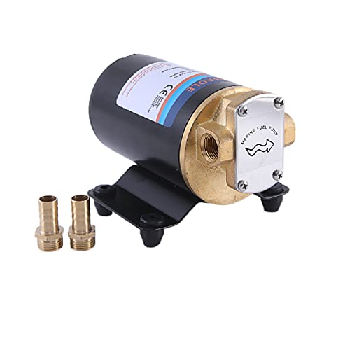 Jieotwice Dc-getriebeölpumpe Kleine Dieselpumpe Ölpumpe Schmierölpumpe Selbstansaugende Elektrische Ölpumpe 12L/MIN(12V) von Jieotwice
