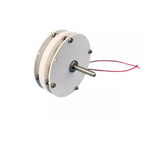 Jieotwice Mini Scheiben Kernloser Permanentmagnet Generator Hocheffizienter Wind Hydro Generator mit Niedriger Geschwindigkeit Und Geringem Widerstand 80x25MM 20W von Jieotwice