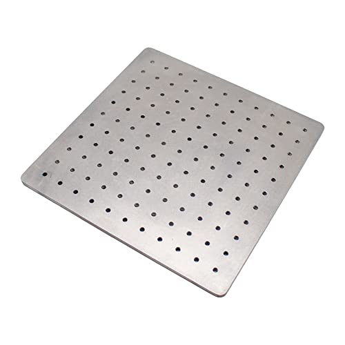 Jieotwice Optische Experimentierplatte Aus Edelstahl mit Hoher Magnetischer Leitfähigkeit, Werkbank, Breadboard, Optischer Tisch Aus Stahl(300x300MM) von Jieotwice