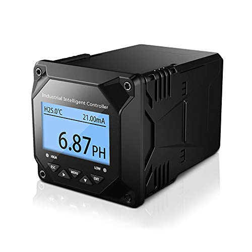 Jieotwice PH/ORP Controller ±0.02 PH-Meter Säure detektor Abwassertest-Transmitter mit Temperaturkompensation RS485 und Alarmfunktion (MIK-pH6.0) von Jieotwice