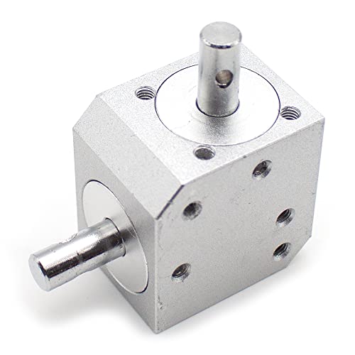 Jieotwice Rechtwinkliges Konisches Kegelradgetriebe Mini 1 Modul 20 Zähne 90° Winkelantrieb Lenkgetriebe Geschwindigkeitsverhältnis 1:1 Doppelte 8mm Welle Jieotwice Rechtwinkliges Konisches Kegelradgetriebe Mini 1 Modul 20 Zähne 90° Winkelantrieb Lenkgetriebe Geschwindigkeitsverhältnis 1:1 Doppelte 8mm Welle von Jieotwice
