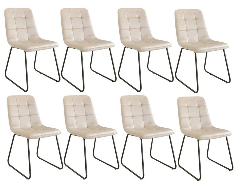 Jiexi Esszimmerstuhl esszimmerstühle 2er/4er/6er/8er set stühle esszimmer küchenstühle von Jiexi