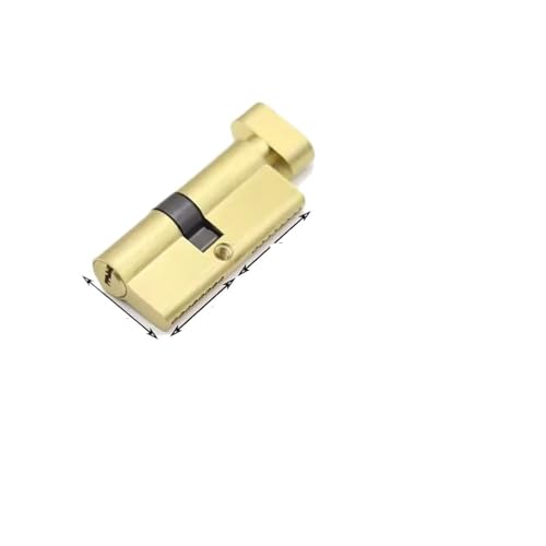 1 Stück Hochsicherheits-Türschließzylinder mit 3 Messingschlüsseln – 32 mm Höhe, 90 mm/95 mm/100 mm Länge – Diebstahlsicherer Exzenter-Schließzylinder(70+30t) von JigyHa