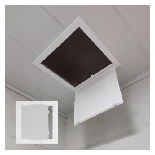 1 Stück leichte Zugangstürplatte aus ABS-Kunststoff for Trockenbauwände – verdeckte Schnappvorrichtung for einfachen Zugang und Wartung(15x15cm) von JigyHa