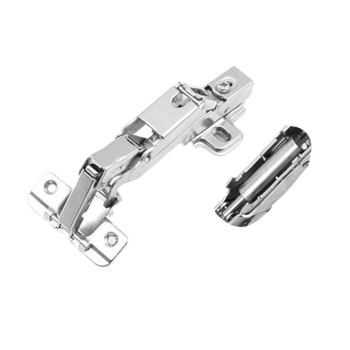 175-Grad-Hydraulikscharnier – 2-teiliges Soft-Close-Eckschranktürscharnier mit Befestigungsschrauben(Detachabinsert Embed) von JigyHa
