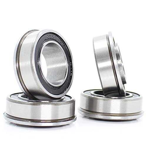 4 Stück F6003-2RS Flanschkugellager – 17 x 35 x 11 mm ABEC-1 for Gartenkarren, Rasenmäher und Elektrowerkzeuge von JigyHa