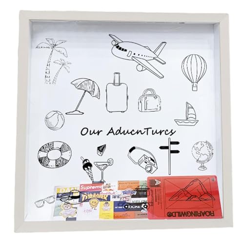 Jiimhte Abenteuer Archivbox, 20x20cm Reiseabenteuer Archiv Schattenbox Reise Sammelbox Tickets Shadow Box Mit Slot MemoryBox Reisen Bilderrahmen Zum BefüLlen Holzrahmen Reisetickets Box Jiimhte Abenteuer Archivbox, 20x20cm Reiseabenteuer Archiv Schattenbox Reise Sammelbox Tickets Shadow Box Mit Slot MemoryBox Reisen Bilderrahmen Zum BefüLlen Holzrahmen Reisetickets Box von Jiimhte