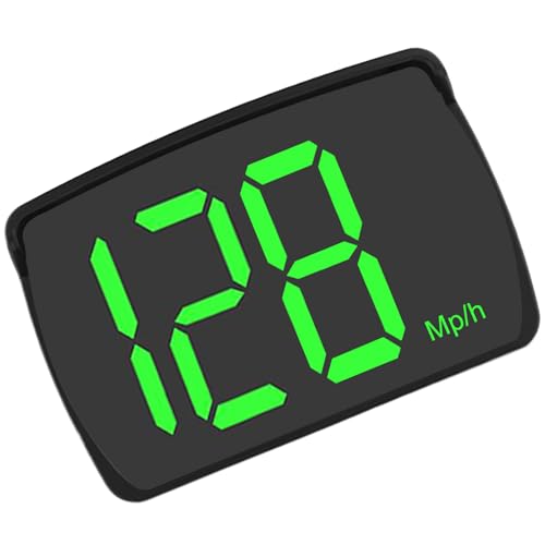 Jiimhte Fahrzeug Tachometer Display | Auto HUD Anzeige - Digitale Anzeige Windschutzscheibe GPS-Geschwindigkeitsmesser für Armaturenbrett Geländefahrzeug Taxi Rennsport und von Jiimhte