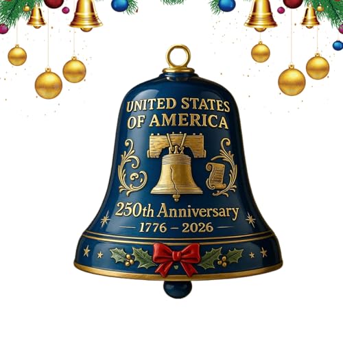 Jiimhte Glocken-Ornamente – Weihnachtsglocken, Acryldekoration, 250. Gedenktürklingel für Festival, Weg, Kamin, Hinterhof, , Park, Garten, Parade, Schule Jiimhte Glocken-Ornamente – Weihnachtsglocken, Acryldekoration, 250. Gedenktürklingel für Festival, Weg, Kamin, Hinterhof, , Park, Garten, Parade, Schule von Jiimhte