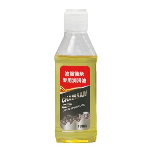 Jiimhte Kettenöl für Kettensäge, Kettensägeöl - Kettensägen -Staböl | 100 ml synthetische rostfeste Schmiermittel, tief durchdringendes Lösungsmittel für Garage, Türscharnier, Hedge -Trimmer von Jiimhte