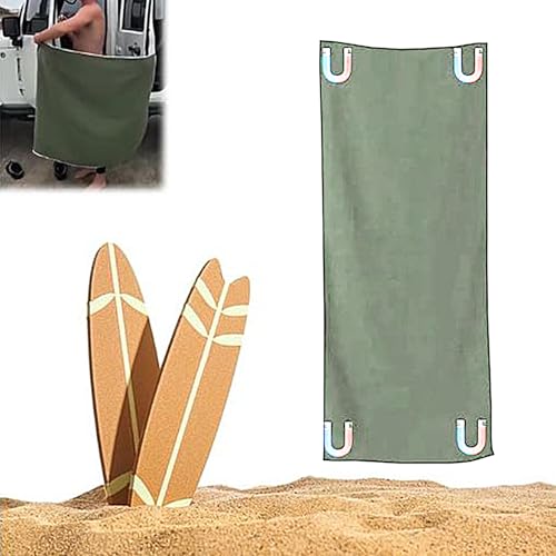 Jiimhte Magnetisches Badetuch Für Den Außenbereich, 190x70cm Magnetisches Strandtuch, Übergroßes Mikrofaser Badetuch, Schnelltrocknend Sandabweisendes Strandtuch Mit Magnetverschluss Jiimhte Magnetisches Badetuch Für Den Außenbereich, 190x70cm Magnetisches Strandtuch, Übergroßes Mikrofaser Badetuch, Schnelltrocknend Sandabweisendes Strandtuch Mit Magnetverschluss von Jiimhte