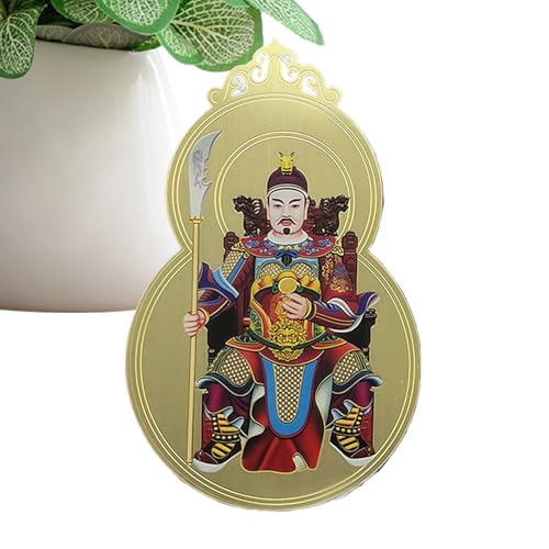 Jiimhte Traditionelle Tai Sui Karte | Traditionelle Tai Sui Karte – 2026 Attraktiver Reichtum Display Metall Ornament für Nachttisch, Bücherregal, Schlafzimmer, Reisewohnheim von Jiimhte