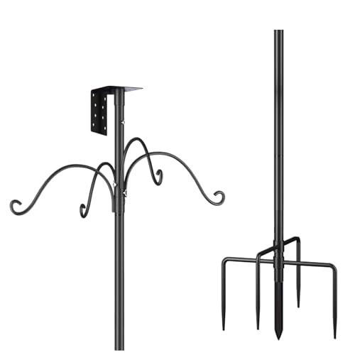 Jiimhte Vogelhaus-Stange, höhenverstellbar, Metall, Vogelfutterstation, 190 cm, Kolibri-Aufhänger, Halter zum Nisten von Eichhörnchen, Schutz, Außenbereich, Rasen, Pflanze, Garten, Jiimhte Vogelhaus-Stange, höhenverstellbar, Metall, Vogelfutterstation, 190 cm, Kolibri-Aufhänger, Halter zum Nisten von Eichhörnchen, Schutz, Außenbereich, Rasen, Pflanze, Garten, von Jiimhte