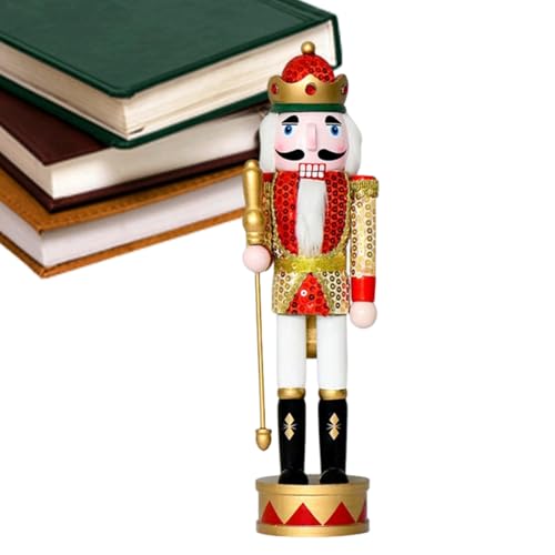 Jiimhte Weihnachtlicher Nussknacker, hölzerner Nussknacker, Weihnachts-Kamindekoration, Tischaufsätze für , Kamin, Kaminsims, Schreibtisch, , Küche, Hotel, Erntedankfest Jiimhte Weihnachtlicher Nussknacker, hölzerner Nussknacker, Weihnachts-Kamindekoration, Tischaufsätze für , Kamin, Kaminsims, Schreibtisch, , Küche, Hotel, Erntedankfest von Jiimhte