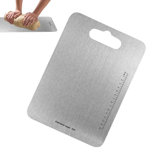 Titan Schneidebrett, 30x46cm Edelstahl Schneidebrett Titanium Cutting Board Schneidebrett Aus Titan Erstklassige Titan-Schneidebretter Kann Aufgehängt Werden Titan Schneidebrett, 30x46cm Edelstahl Schneidebrett Titanium Cutting Board Schneidebrett Aus Titan Erstklassige Titan-Schneidebretter Kann Aufgehängt Werden von Jiimhte