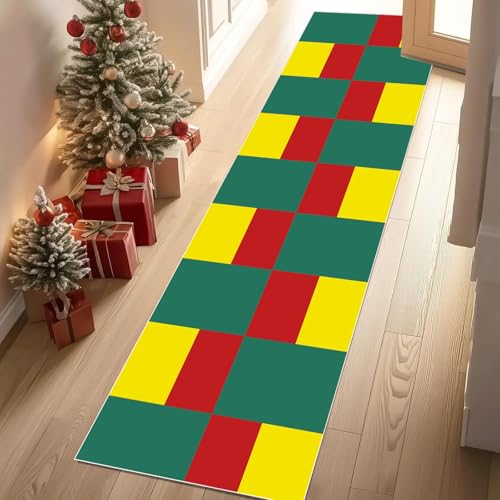 Jijliczc Geometrie Netz Teppich Flur Läufer Farbe Patchwork Muster Teppichläufer Küchenläufer 80 X 250 cm Carpet rutschfest Waschbar für Bettvorleger Flur Küche Waschküche Jijliczc Geometrie Netz Teppich Flur Läufer Farbe Patchwork Muster Teppichläufer Küchenläufer 80 X 250 cm Carpet rutschfest Waschbar für Bettvorleger Flur Küche Waschküche von Jijliczc