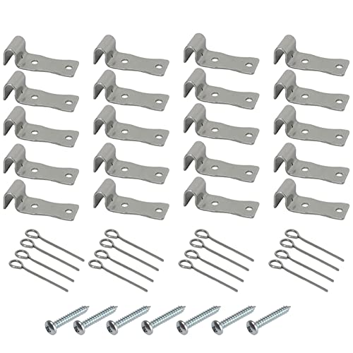 Jikaihong 20 Stück Sofa Zig Zag Federreparaturhalterungen Sofa Federreparaturset inklusive aller Hardware Jikaihong 20 Stück Sofa Zig Zag Federreparaturhalterungen Sofa Federreparaturset inklusive aller Hardware von Jikaihong