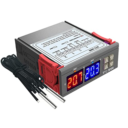 Jikoiuty Digitaler Thermostat Temperaturregler -3008 Thermometer Sensor Hygrometer 12V 24V 220V Jikoiuty Digitaler Thermostat Temperaturregler -3008 Thermometer Sensor Hygrometer 12V 24V 220V von Jikoiuty