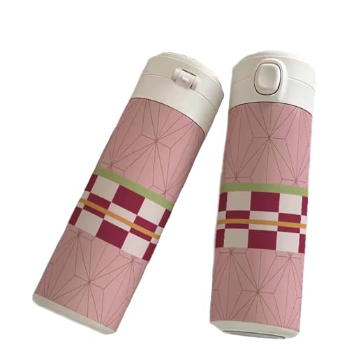 Jilijia Anime Kamado Tanjiro/Kamado Nezuko Isolierbecher Edelstahl Isolierte Wasserflasche 420 ml Reisebecher Sportwasserflasche Kreatives Geschenk Jilijia Anime Kamado Tanjiro/Kamado Nezuko Isolierbecher Edelstahl Isolierte Wasserflasche 420 ml Reisebecher Sportwasserflasche Kreatives Geschenk von Jilijia