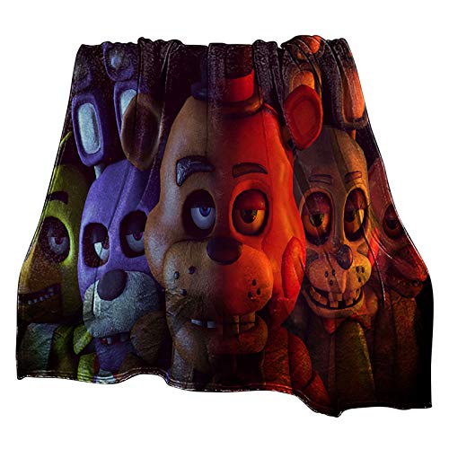 Jilijia Fleecedecke, Überwurf, FNAF-Design, super weiche Decke, perfekt für jedes Schlafzimmer von Jilijia