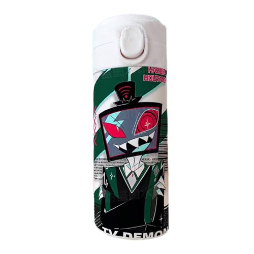 Jilijia Hazbin Hotel Anime Isolierter Becher Edelstahl Isolierte Wasserflasche 420 ml Reisebecher Sportwasserflasche Kreatives Geschenk Jilijia Hazbin Hotel Anime Isolierter Becher Edelstahl Isolierte Wasserflasche 420 ml Reisebecher Sportwasserflasche Kreatives Geschenk von Jilijia