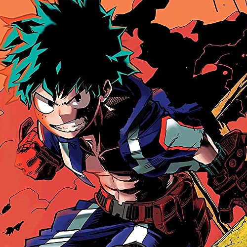 Jilijia My Hero Academia 5D Diamond Painting Kits MHA Anime Midoriya Izuku/Todoroki Shouto Diamond Art Full Drill Diamonds DIY Geschenk von Jilijia